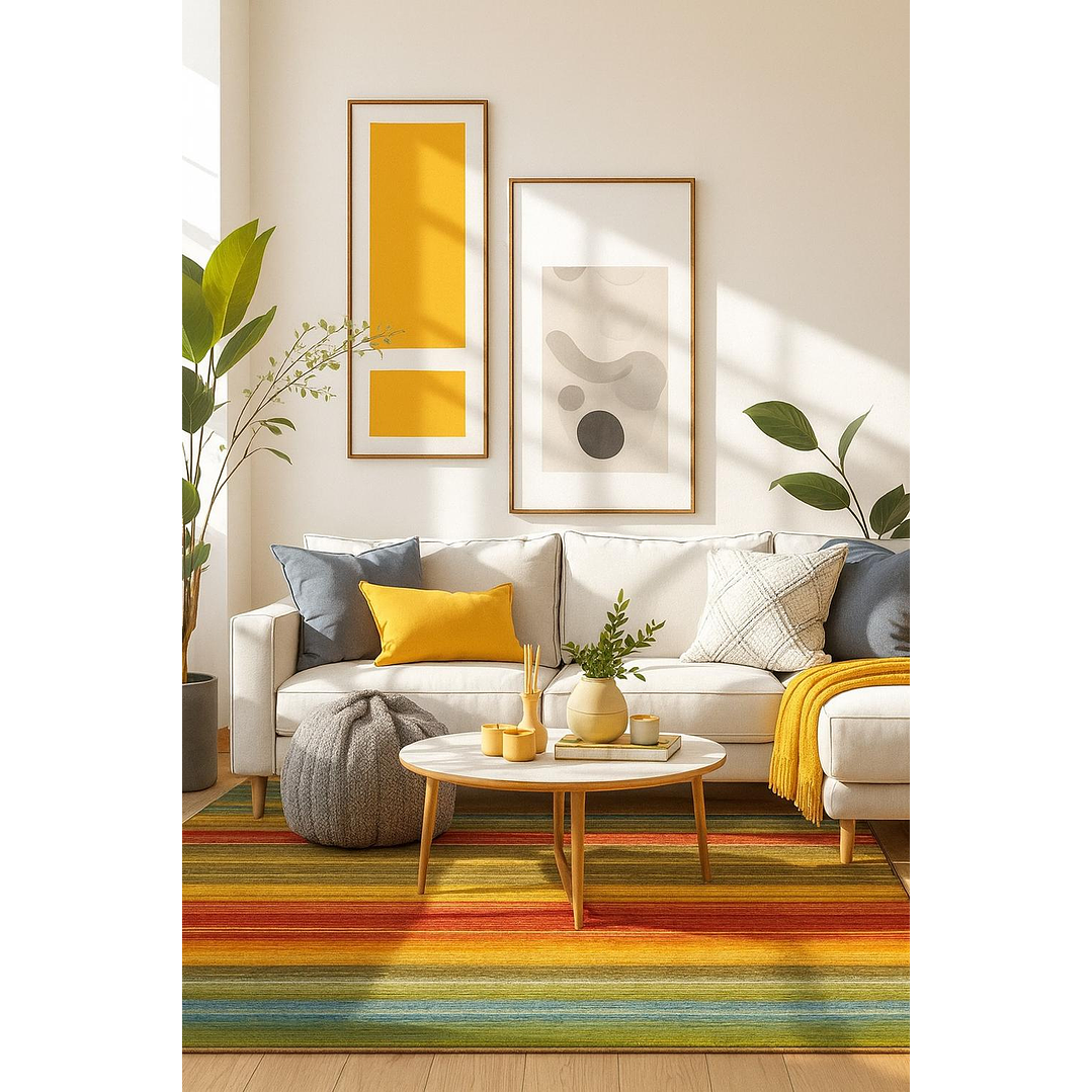 Alfombra Diseño Viena Para Living 200x220 Clems 3