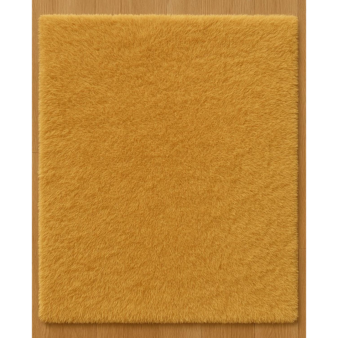 Alfombra Timmy Extra-peluda Lisa Amarillo Gold 55x145 8