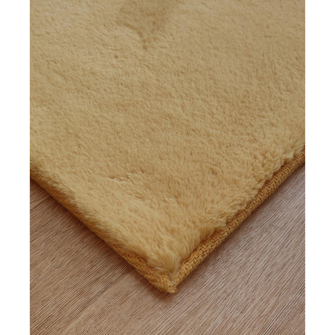 Alfombra Timmy Extra-peluda Lisa Amarillo Gold 55x145 9