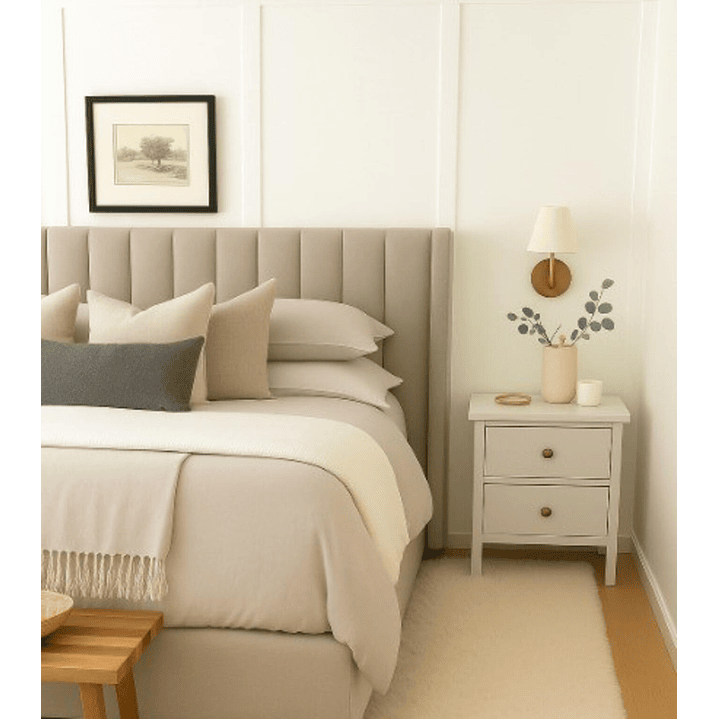 Alfombra Bajada De Cama Timmy Extra Suave Color Taupe 55x145 2