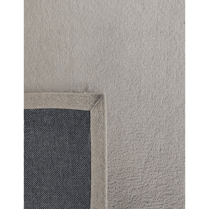 Alfombra Bajada De Cama Timmy Extra Suave Color Taupe 55x145 8