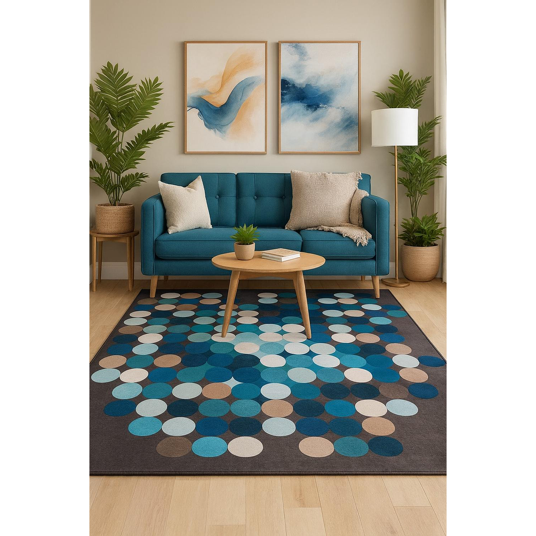 Alfombra Diseño Berlin Para Living 200x220 Clems 1