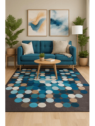 Alfombra Diseño Berlin Para Living 200x220 Clems