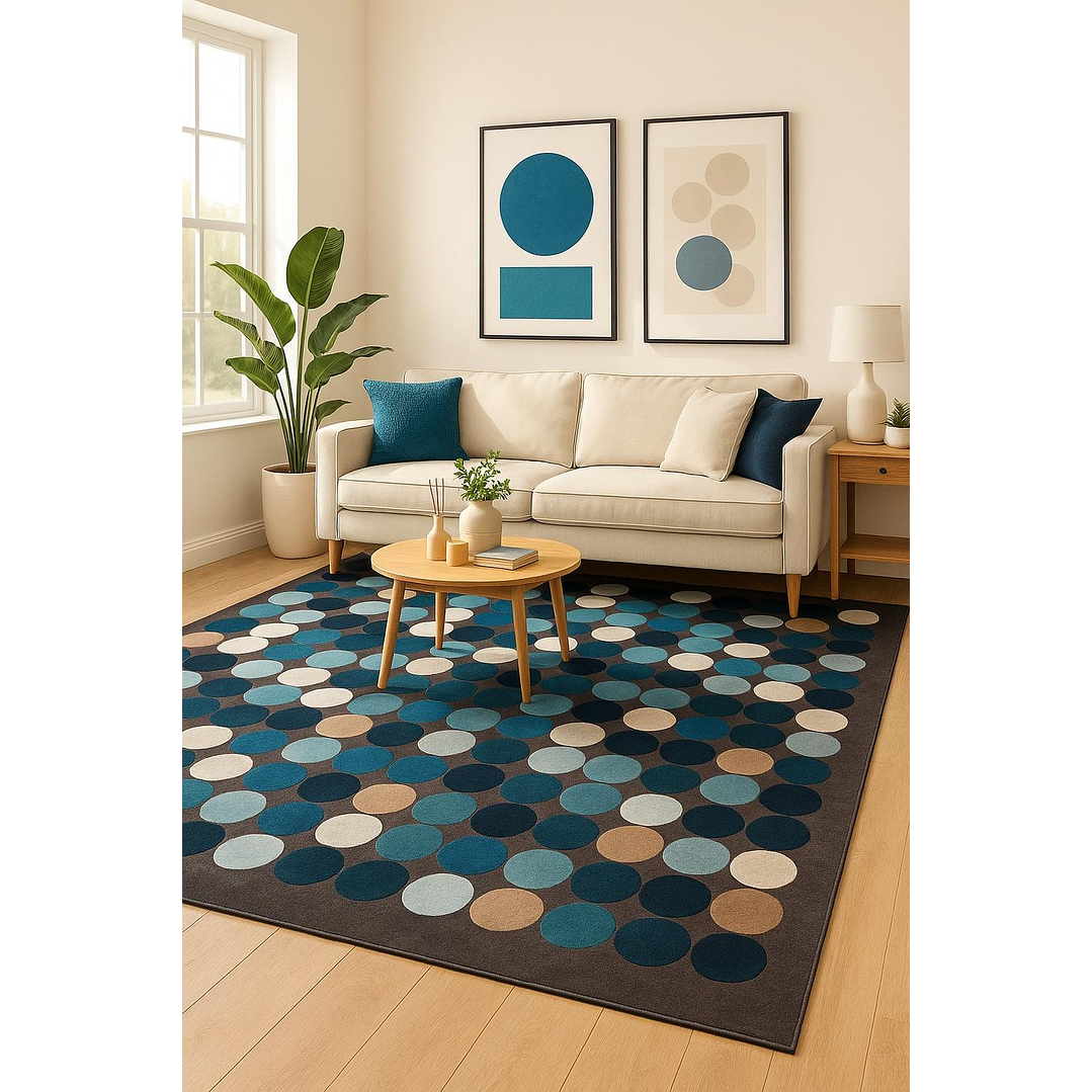 Alfombra Diseño Berlin Para Living 200x220 Clems 2