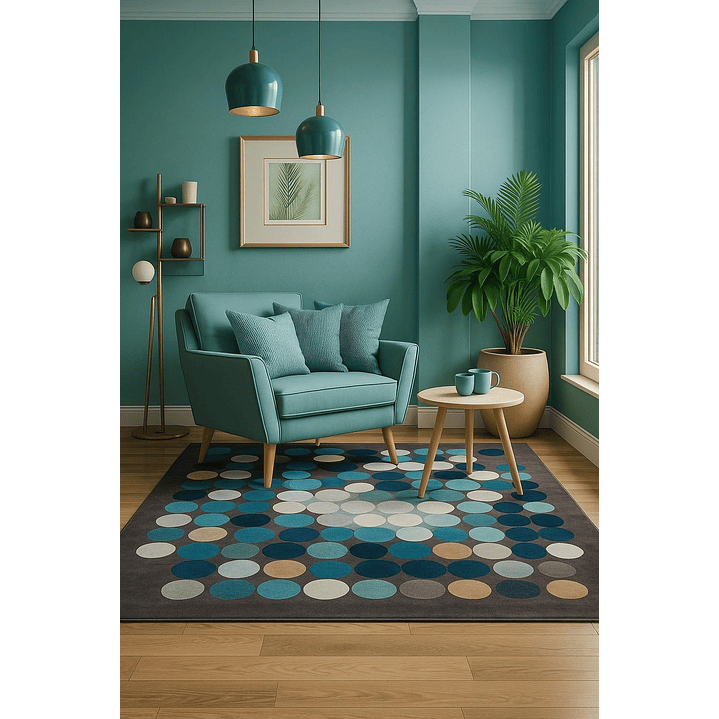 Alfombra Diseño Berlin Para Living 200x220 Clems 5