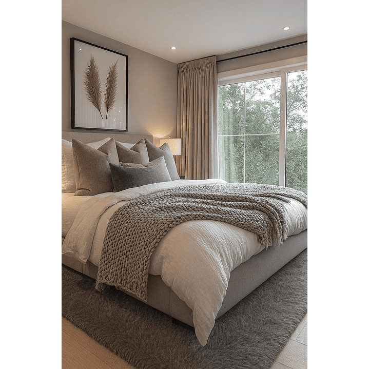 Alfombra Timmy Peluda Extra Suave Living Color Gris 150x200 4