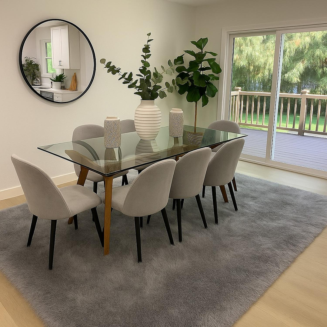 Alfombra Timmy Peluda Extra Suave Living Color Gris 150x200 5