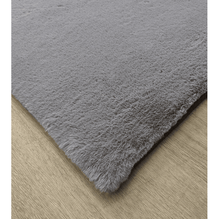 Alfombra Timmy Peluda Extra Suave Living Color Gris 150x200 8