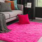 Alfombra Peluda Shaggy Clems 200x220 Fucsia - Miniatura 2