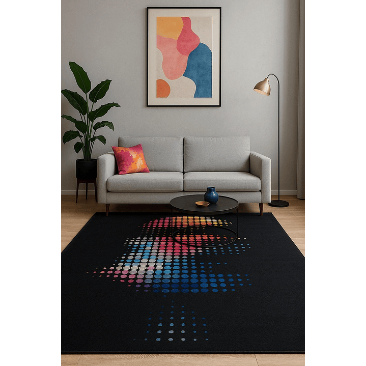 Alfombra Diseño Paris Para Living 200x220 Clems 1