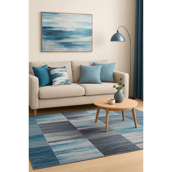 Alfombra Clems Para Living 150x200 Diseño Georgia 2