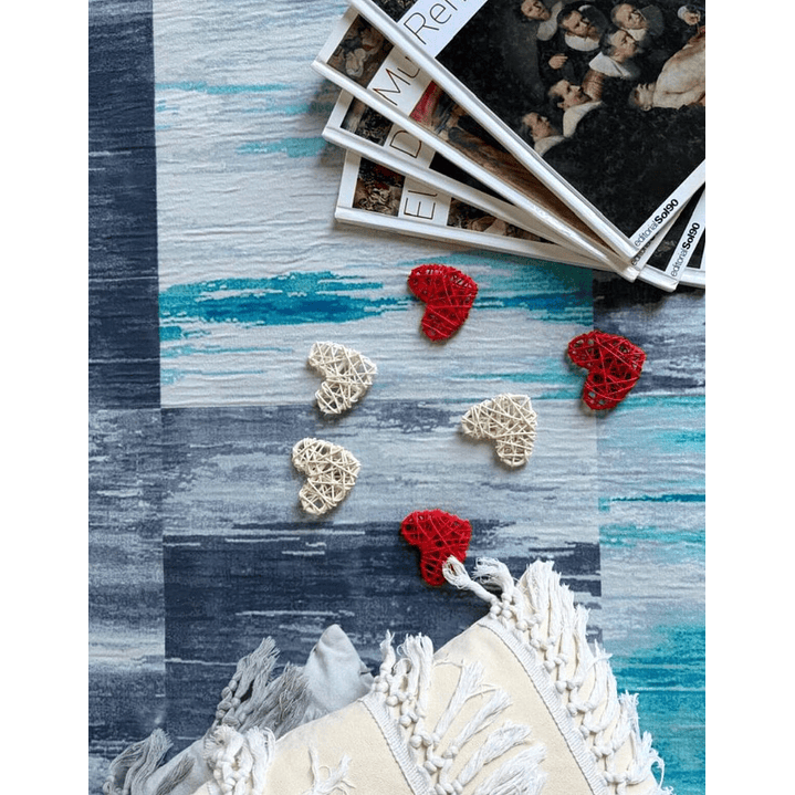 Alfombra Clems Para Living 150x200 Diseño Georgia 7