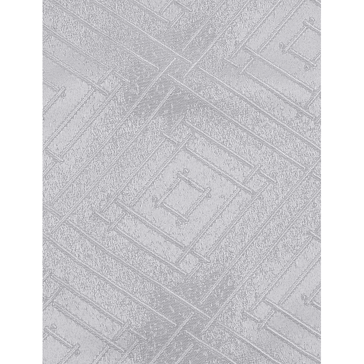 Cortina Blackout Tela Diseño 135x225 – 2 Paños Geometrica Blanco 7