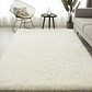 Alfombra Peluda Shaggy Crema 150x200 Clems - Miniatura 1