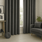 Cortinas Blackout Tela Delgada 140x225 – Pack 2 paños Gris Oscuro - Miniatura 5