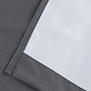 Cortinas Blackout Tela Delgada 140x225 – Pack 2 paños Gris Oscuro - Miniatura 8