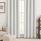 Cortinas Blackout Tela Delgada 140x225 – Pack 2 paños Blanco - Miniatura 3
