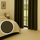 Cortinas Blackout Tela Delgada 140x225 – Pack 2 paños Café Oscuro - Miniatura 4