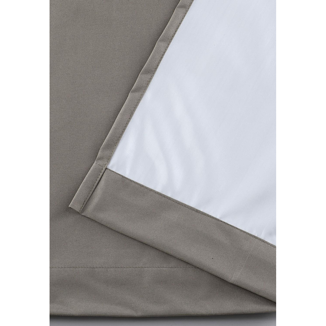 Cortinas Blackout Tela Delgada 140x225 – Pack 2 paños Café Claro 8
