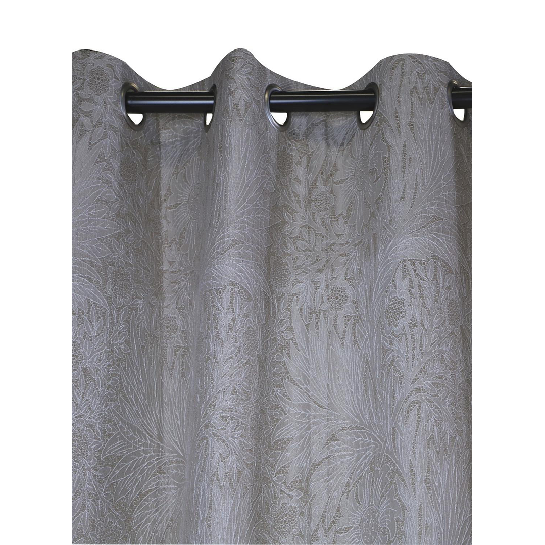 Cortina Blackout Tela Diseño 135x225 – 1 Paño Café Claro 3