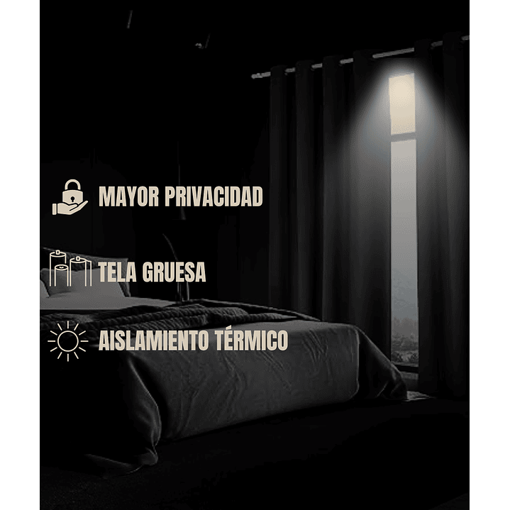 Cortina Blackout Tela Tipo Lino Gruesa 140x225 – Pack  2 Paños Turquesa 8