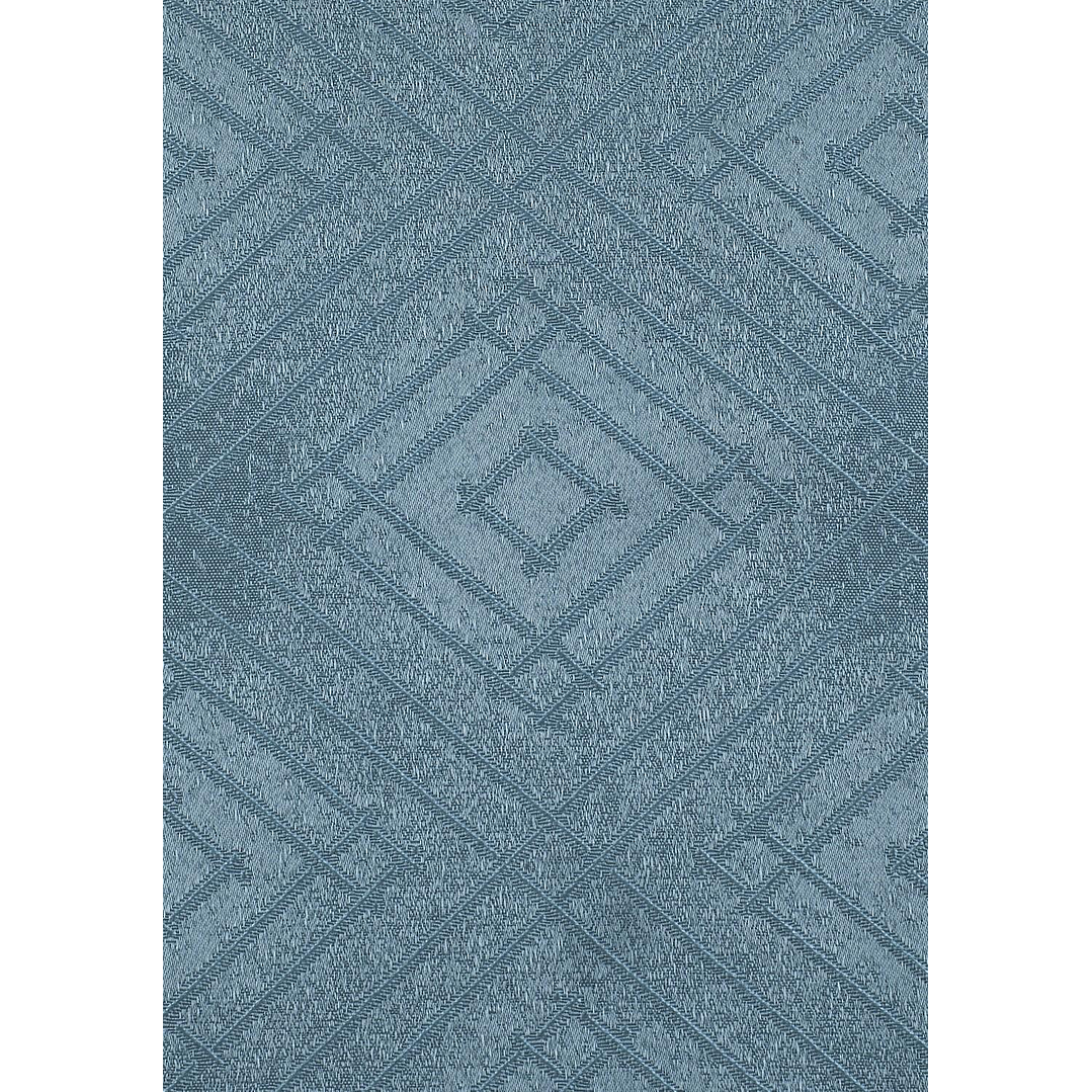 Cortina Blackout Tela Diseño 135x225 – 2 Paños Geometrica Turquesa 7