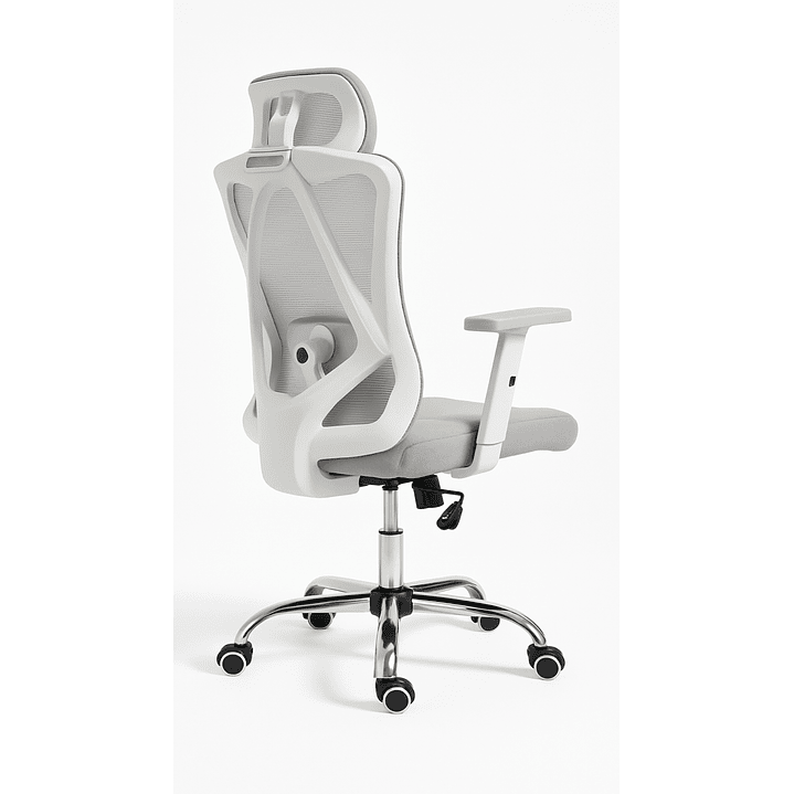 Silla de Oficina Gamer para Escritorio Gris 4