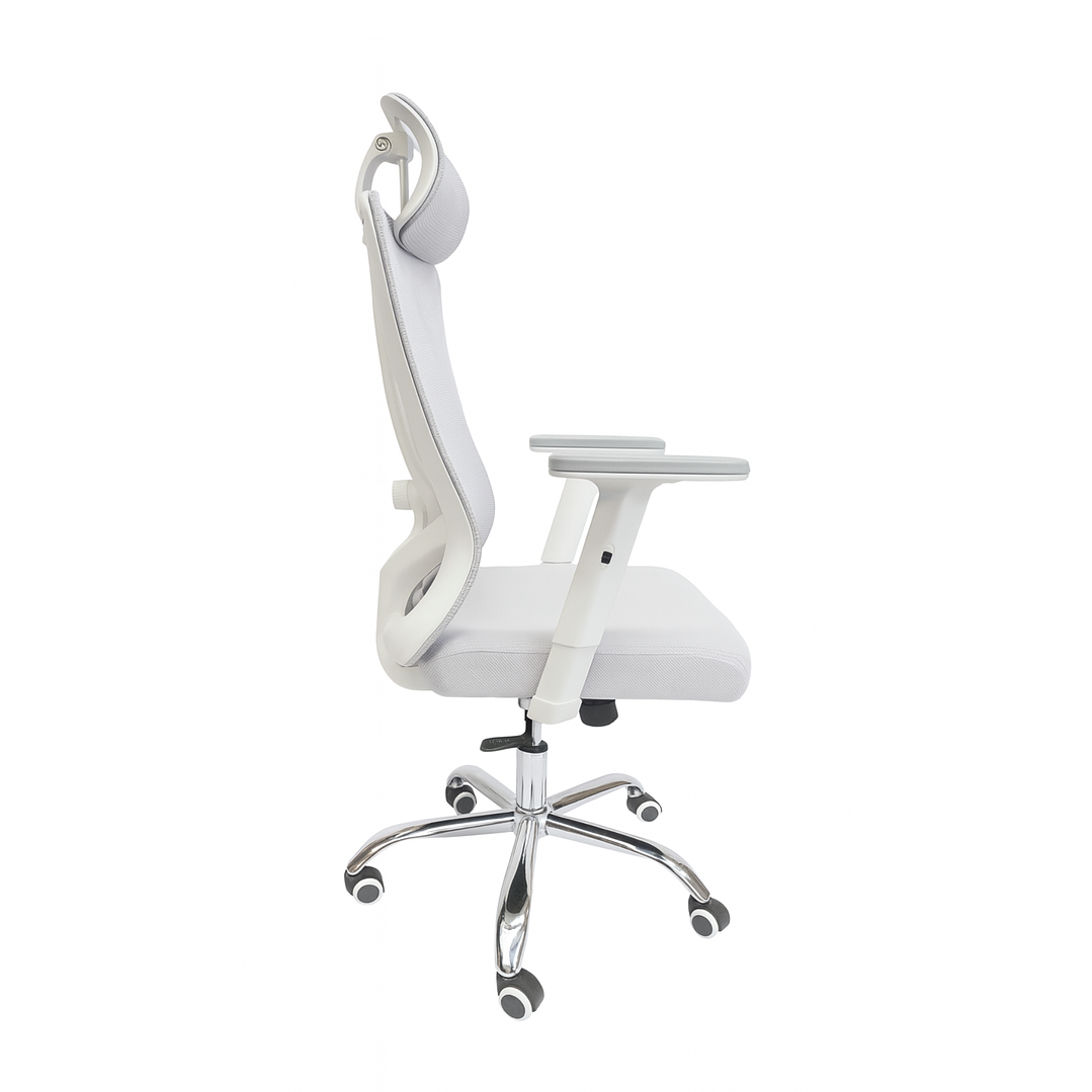 Silla de Oficina Gamer para Escritorio Gris 5