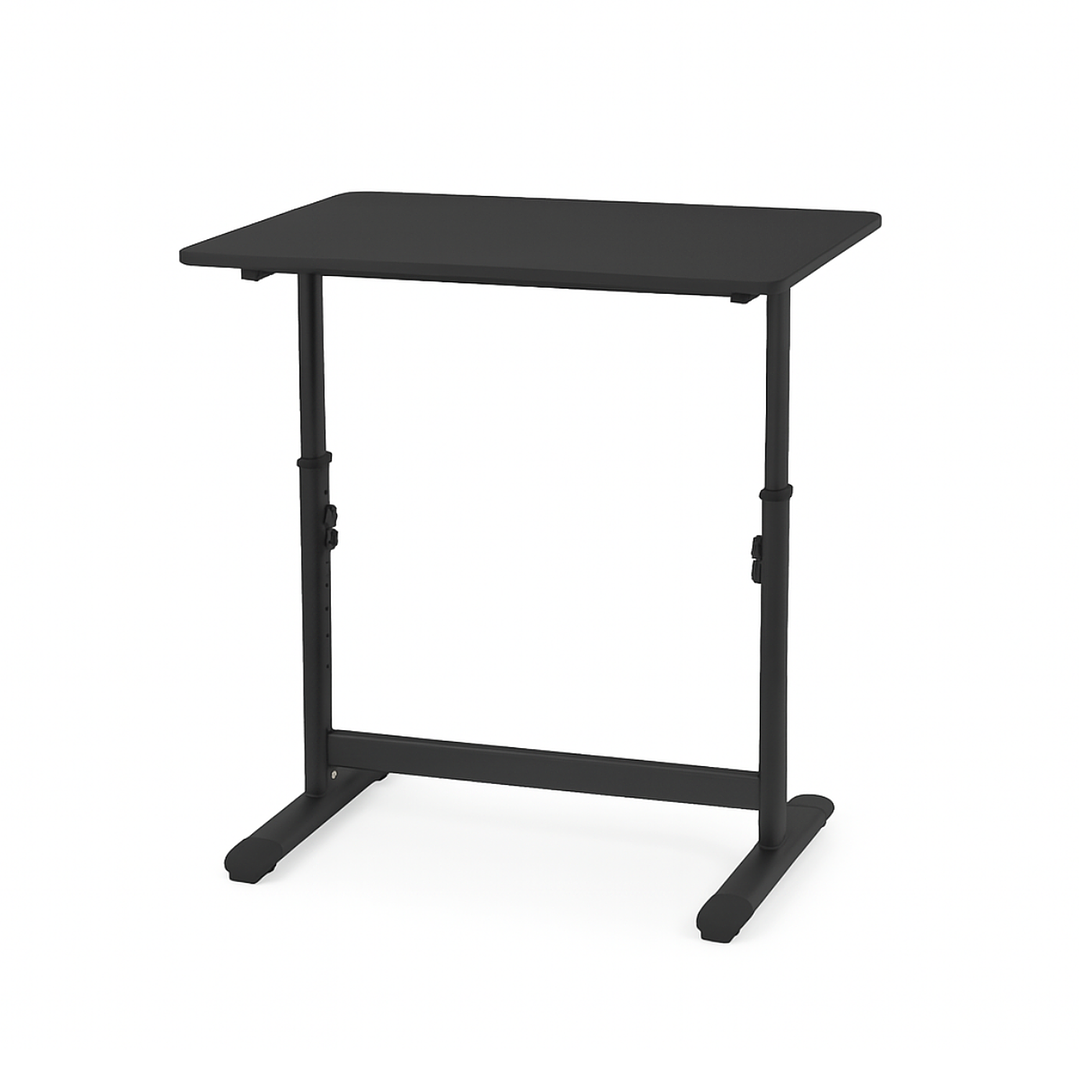 Escritorio Funcional Altura Ajustable 80x60x63-86cm Negro 4