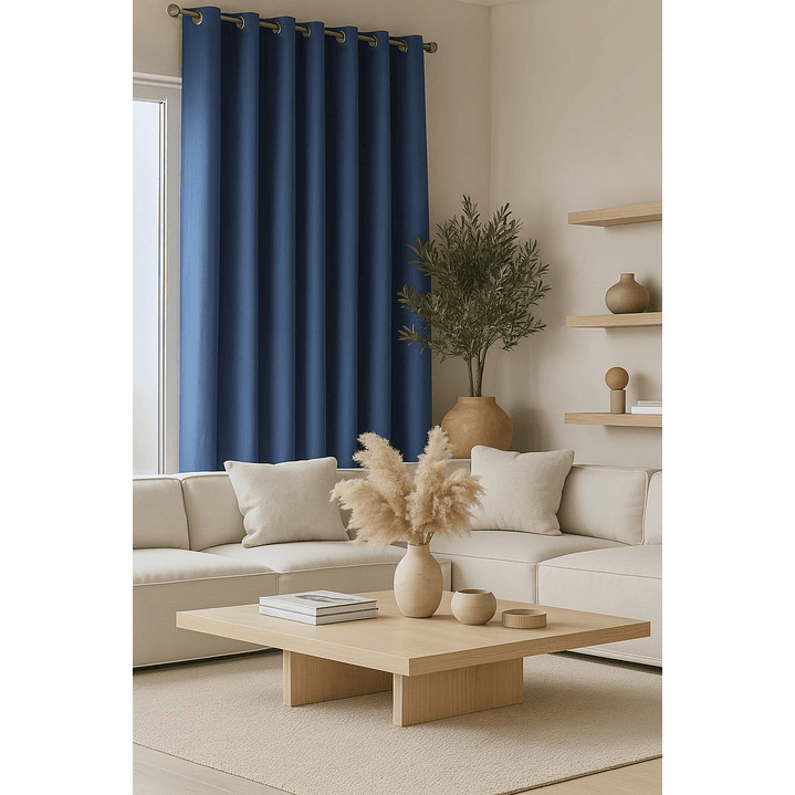 Cortina Engomada Termica 100% Blackout 140X225 9
