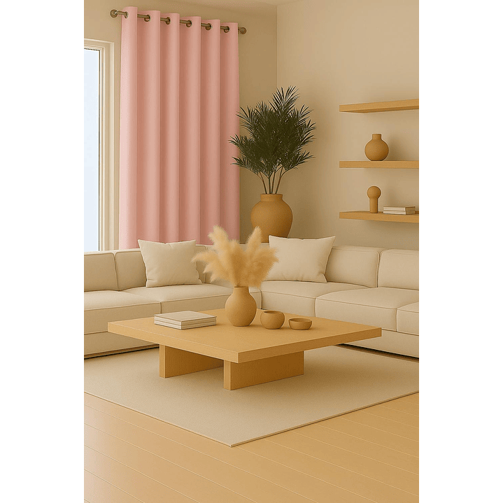 Cortina Engomada Termica 100% Blackout 140X225 81