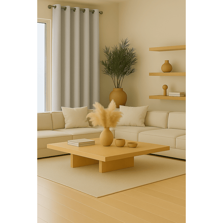 Cortina Engomada Termica 100% Blackout 140X225 135