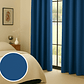 Cortinas Blackout Tela Delgada 140x225 – Pack 2 paños Azul - Miniatura 4