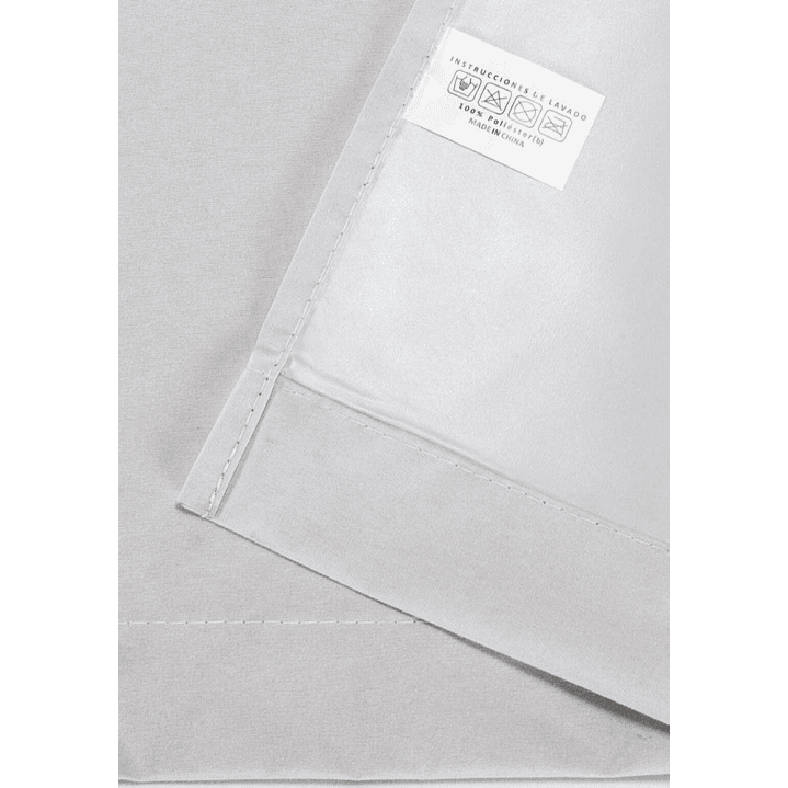 Cortinas Blackout Tela Delgada 140x225 – Pack 2 paños Blanco 8