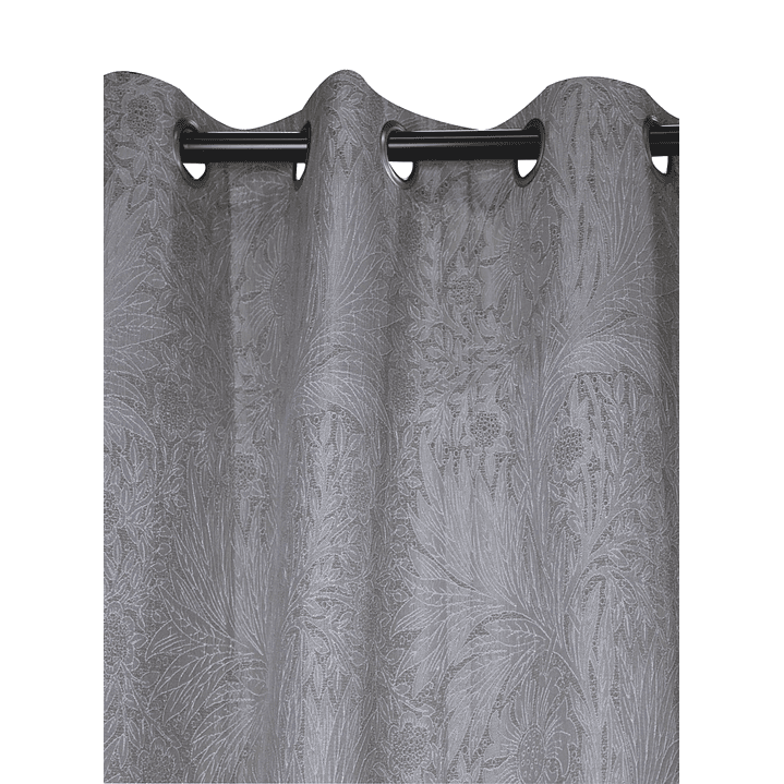 Cortina Blackout Tela Diseño 135x225 – 2 Paños Café Claro 3