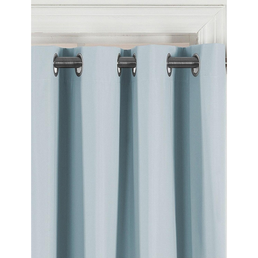 Cortinas Blackout Tela Delgada 140x225 – Pack 2 paños Azul Claro 7
