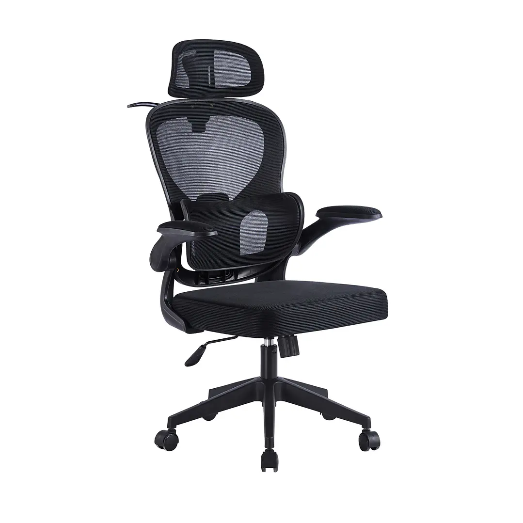 Silla Ergonomica de Oficina para Escritorio Negra 5