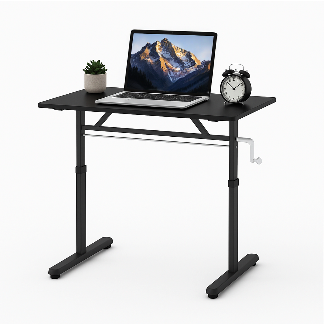 Escritorio Funcional Altura Ajustable 100x60x63-86cm Negro 5