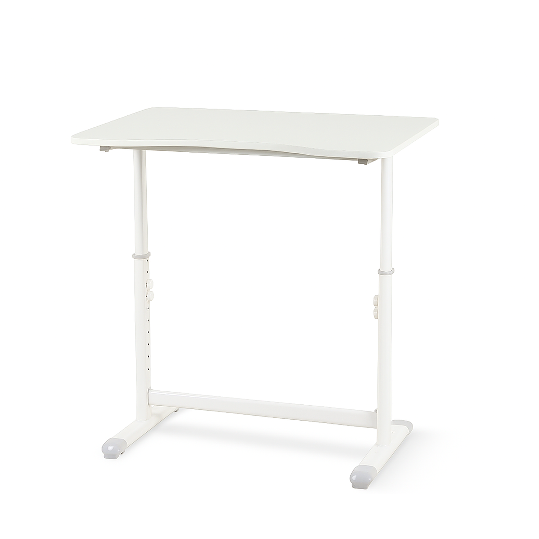 Escritorio Funcional Altura Ajustable 80x60x63-86cm Blanco 4