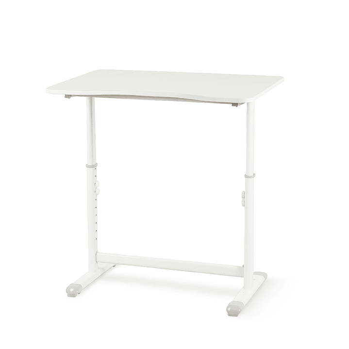 Escritorio Funcional Altura Ajustable 80x60x63-86cm Blanco 4