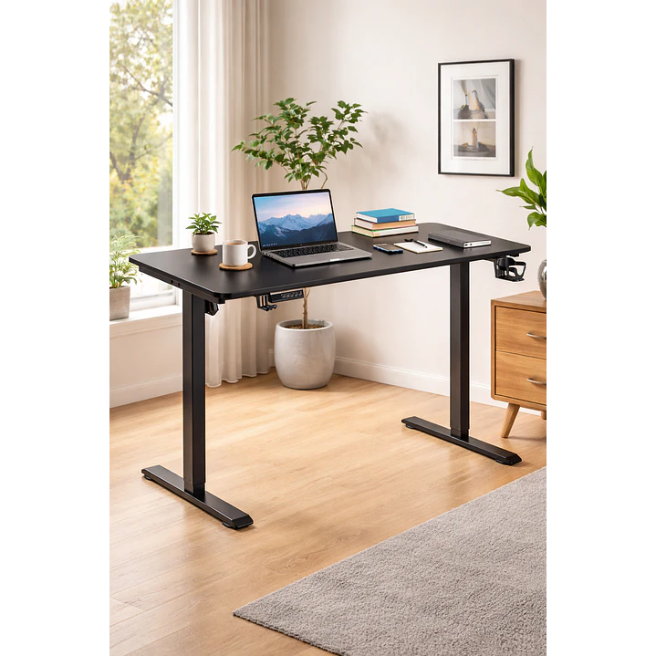 Escritorio Electrico Altura Regulable Negro 1