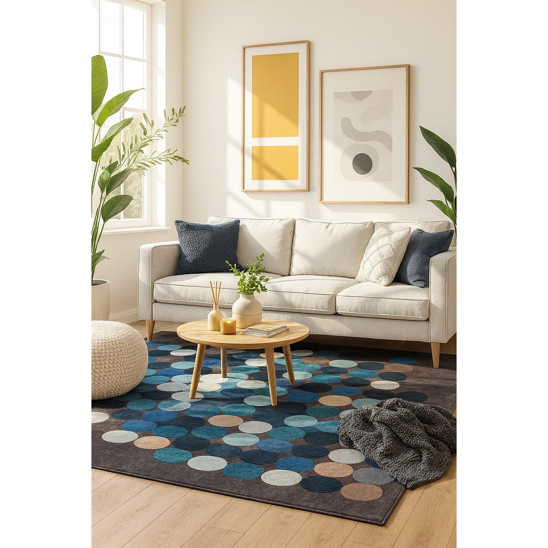 Alfombra Diseño Berlin Para Living 200x220 Clems 3