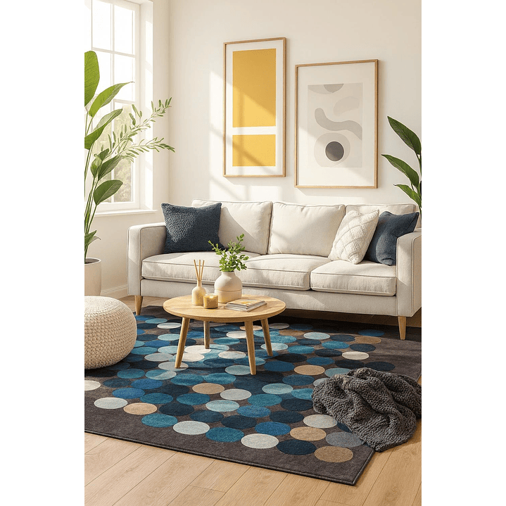 Alfombra Diseño Berlin Para Living 200x220 Clems 3