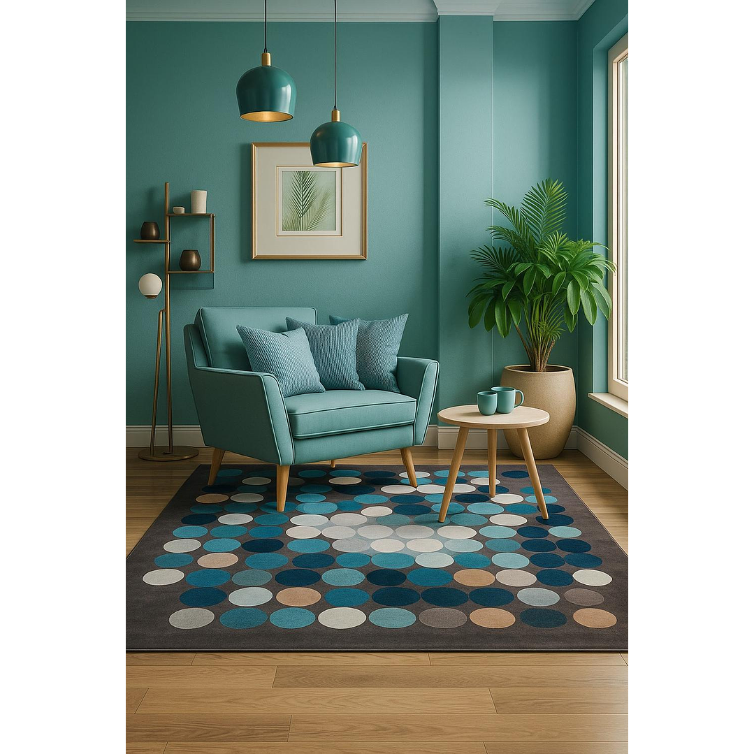 Alfombra Diseño Berlin Para Living 200x220 Clems 5