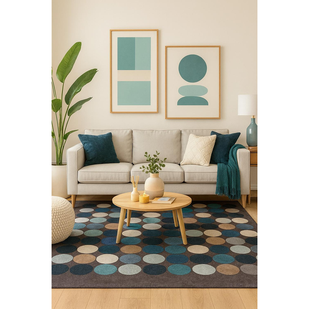 Alfombra Diseño Berlin Para Living 200x220 Clems 6