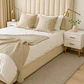 Alfombra Bajada De Cama Timmy Extra Suave Color Taupe 55x145 - Miniatura 1