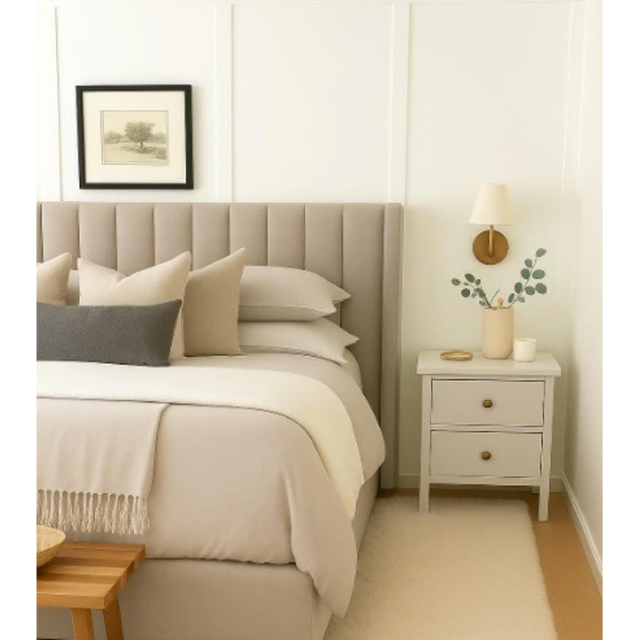 Alfombra Bajada De Cama Timmy Extra Suave Color Taupe 55x145 2