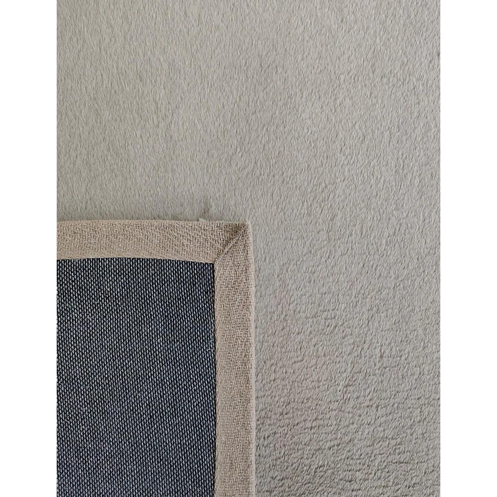 Alfombra Bajada De Cama Timmy Extra Suave Color Taupe 55x145 8