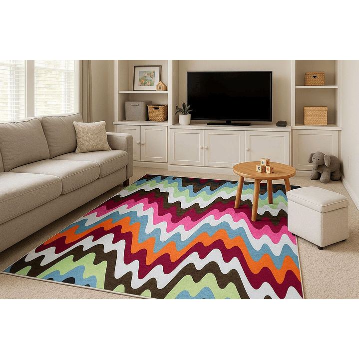 Alfombra Diseño Kasam Para Living 150x200 Clems 2