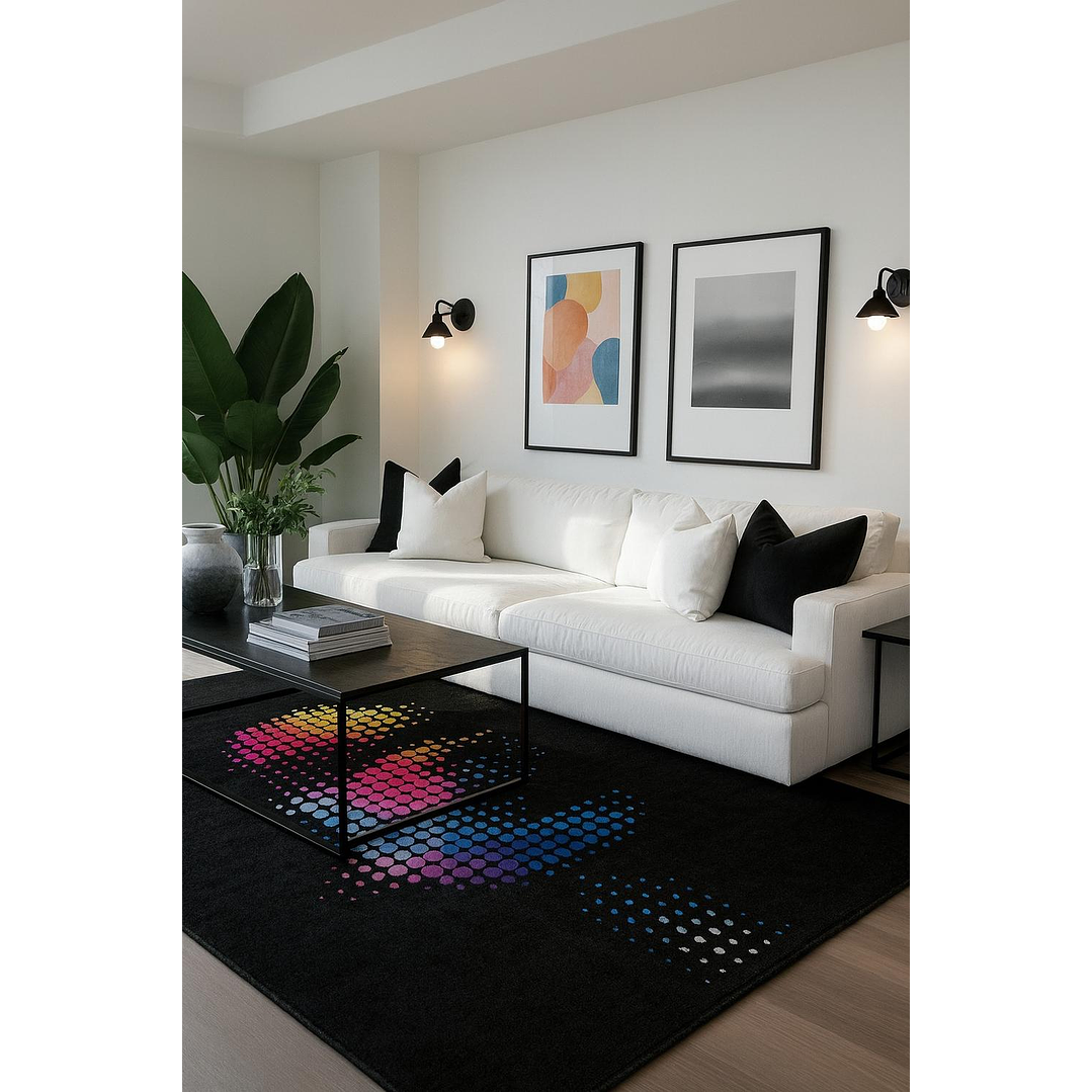 Alfombra Diseño Paris Para Living 200x220 Clems 2